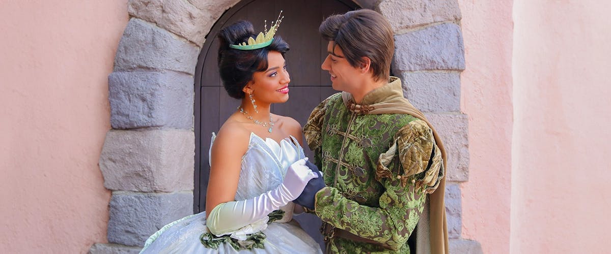 The Princess and The Frog at Disneyland