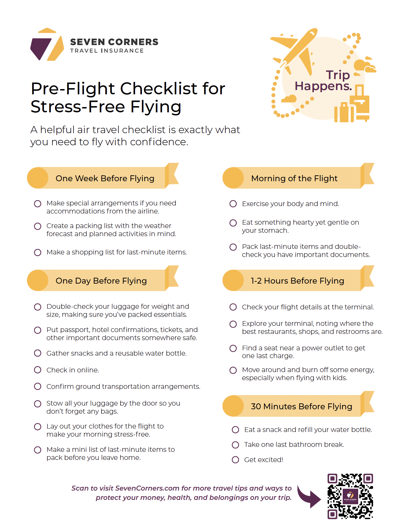 Packing Checklist - Corporate Travel Safety - Safety Tips